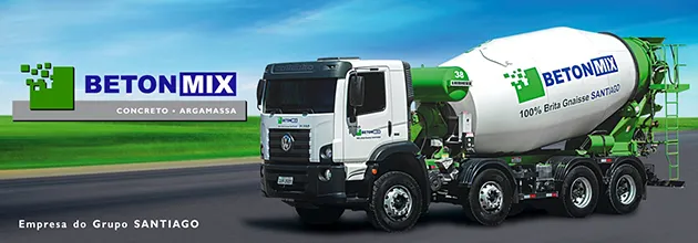 BetonMix - Concreto e Argamassa. Empresa do Grupo Santiago
